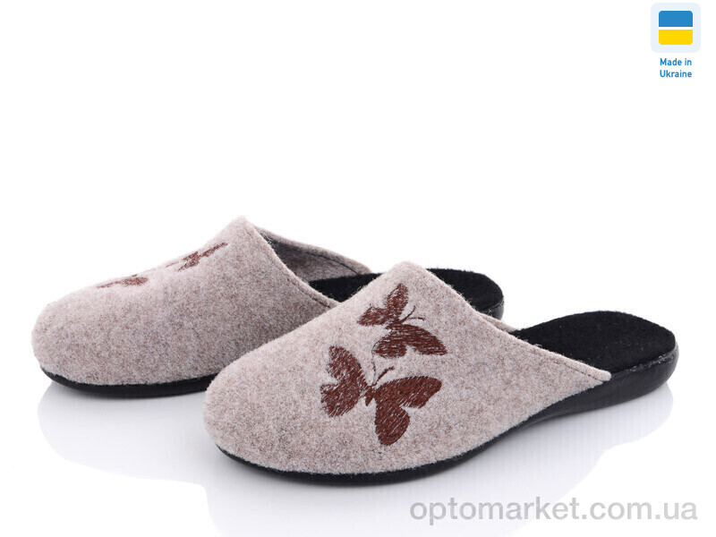 Купить Капці жіночі 163 Klerotex бежевий, фото 1