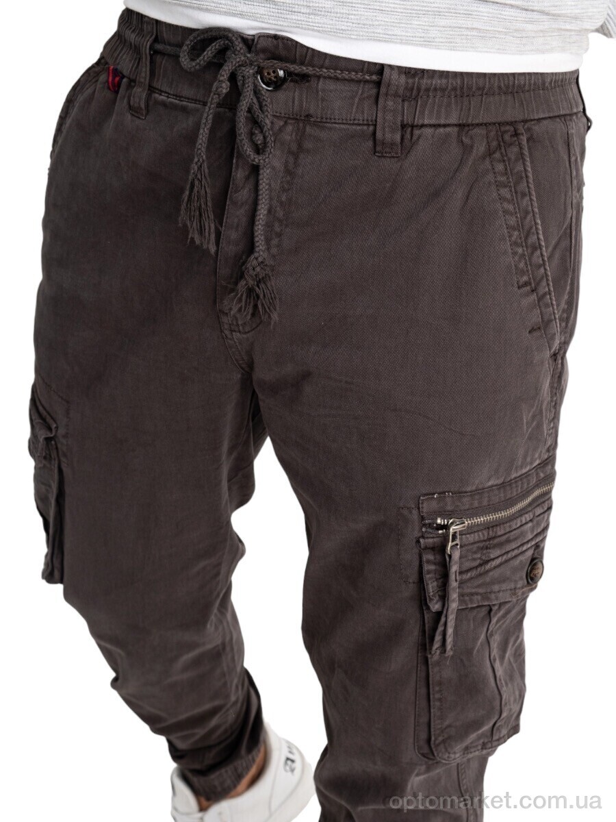 Купить Джинси чоловічі 1641-11 TICLACE хакі, фото 2