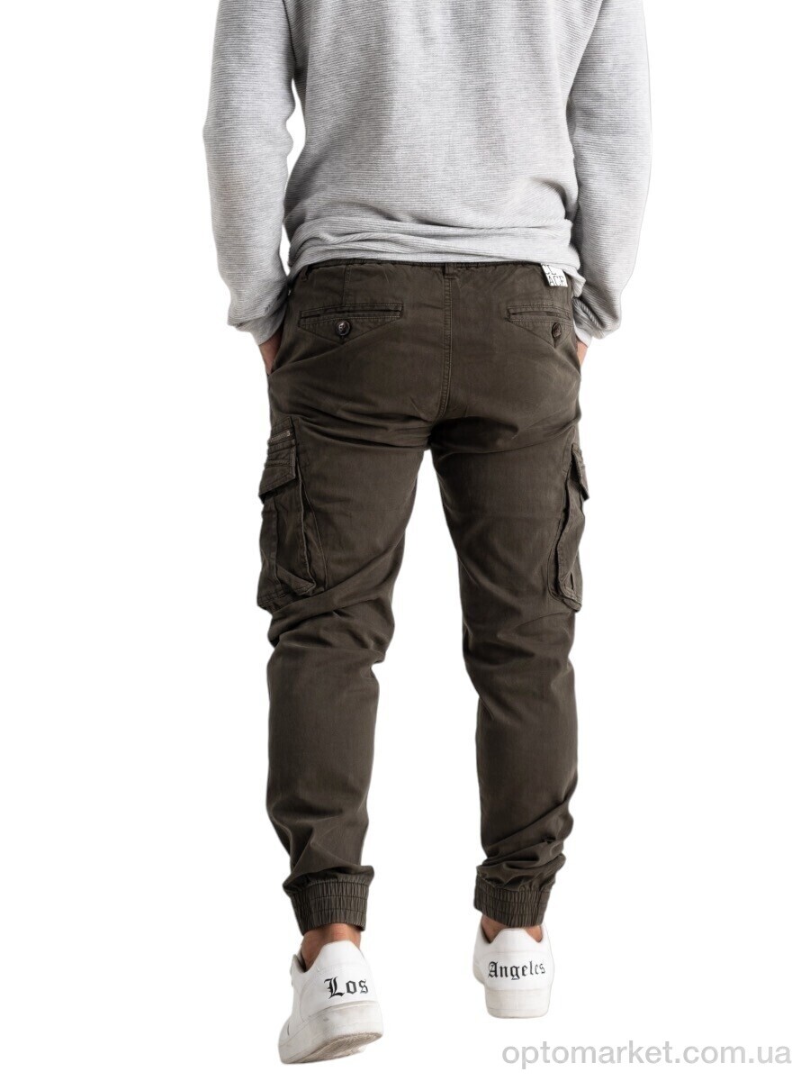 Купить Джинси чоловічі 1641-13 TICLACE хакі, фото 2