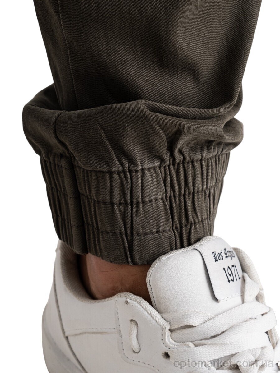 Купить Джинси чоловічі 1641-13 TICLACE хакі, фото 3