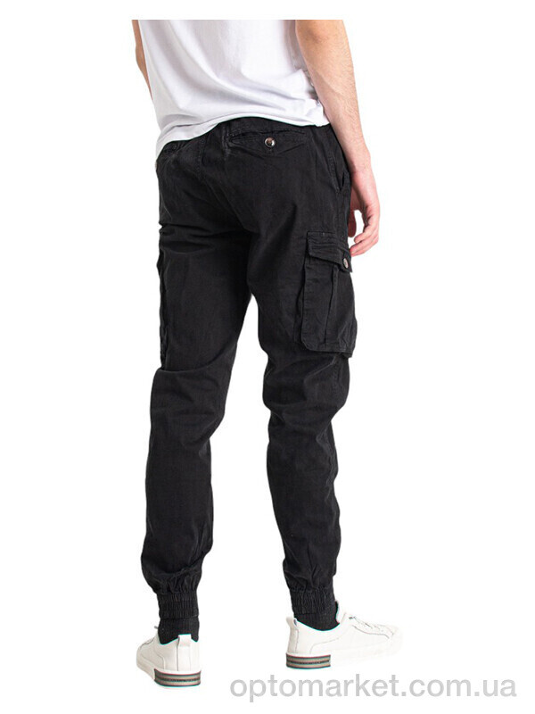 Купить Джинси чоловічі 1641-5 TICLACE чорний, фото 2