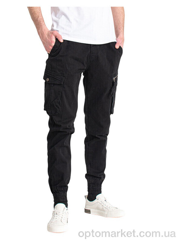 Купить Джинси чоловічі 1641-5 TICLACE чорний, фото 3