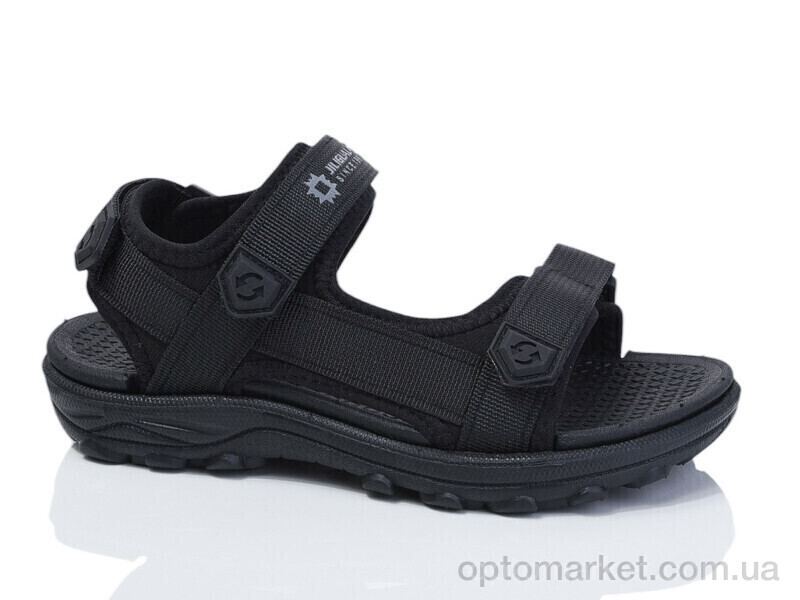 Купить Сандалі дитячі 1643-1 black Ok Shoes чорний, фото 1