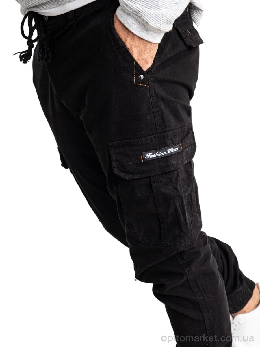 Купить Джинси чоловічі 1643-5 TICLACE чорний, фото 2