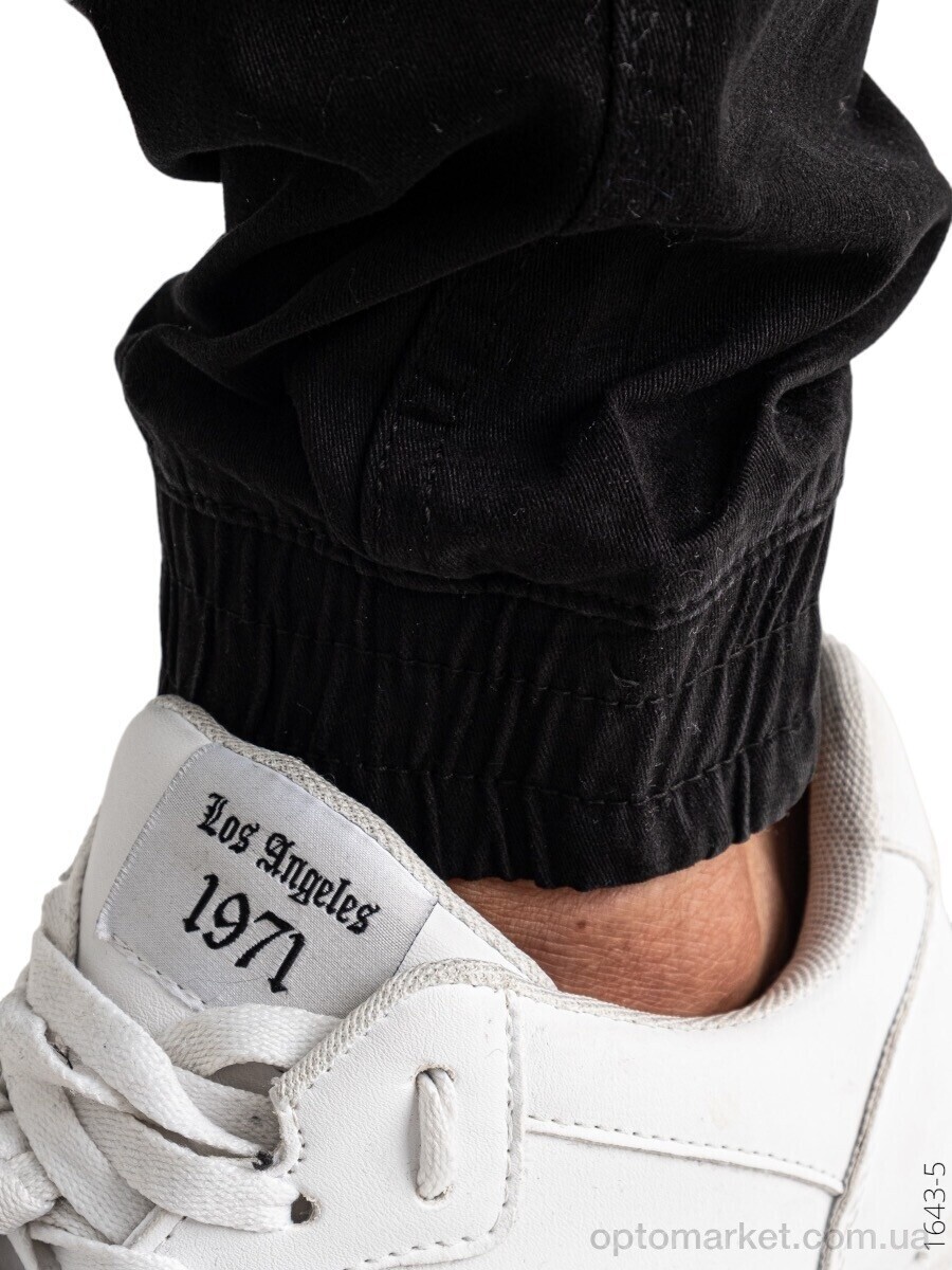 Купить Джинси чоловічі 1643-5 TICLACE чорний, фото 3