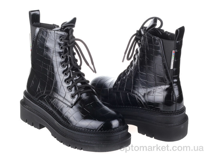 Купить Черевики жіночі 164715 Fabio Monelli чорний, фото 1