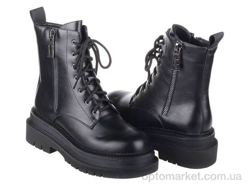 Купить Черевики жіночі 164716 Fabio Monelli чорний, фото 1