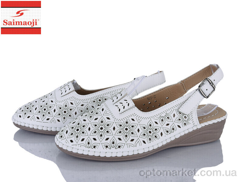 Купить Туфлі жіночі 165-2 Saimaoji білий, фото 1