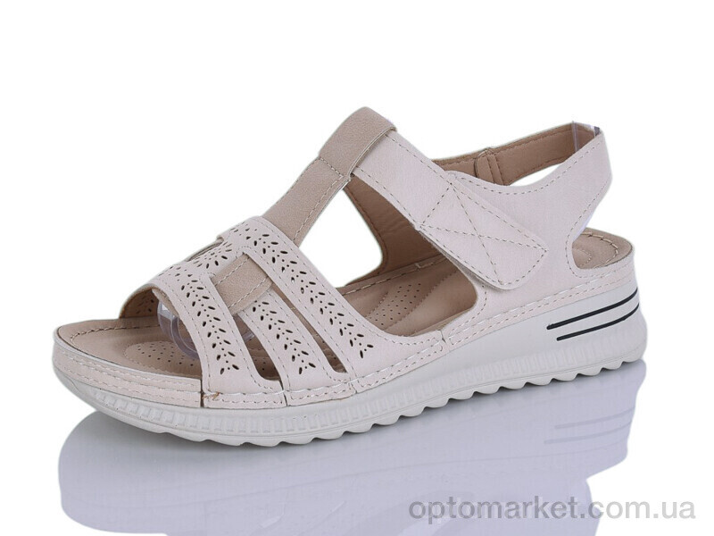 Купить Босоніжки жіночі 165-7 Bao Dao Gong Zhu бежевий, фото 1