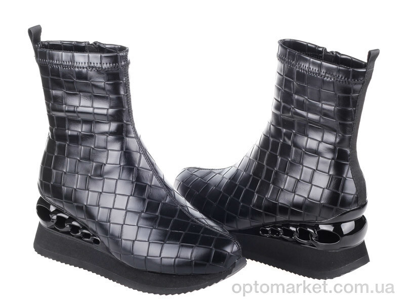 Купить Черевики жіночі 165569 Fabio Monelli чорний, фото 1