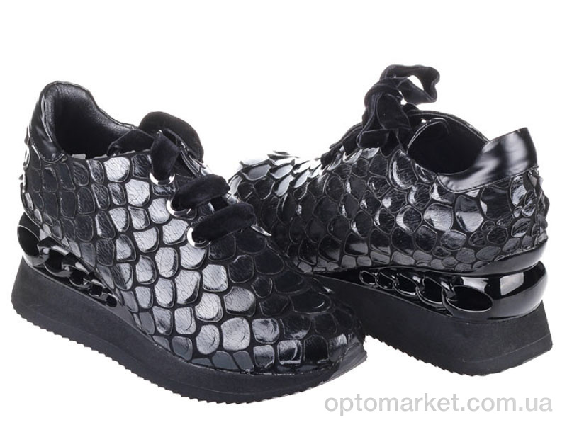 Купить Туфлі жіночі 165578 Fabio Monelli чорний, фото 1