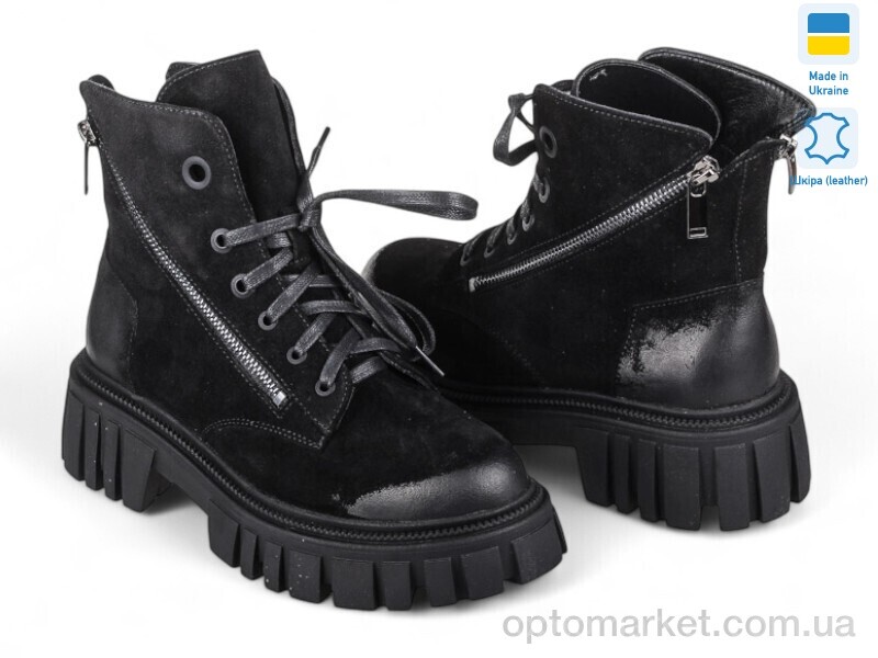 Купить Черевики жіночі 165665 Lonza чорний, фото 1