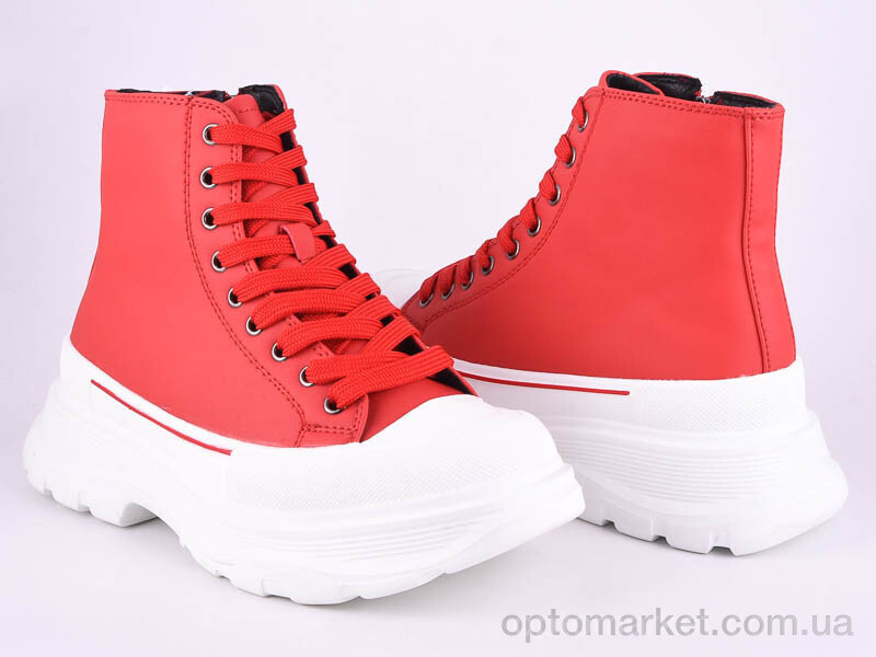 Купить Черевики жіночі 166-31 red-white Violeta only one червоний, фото 1