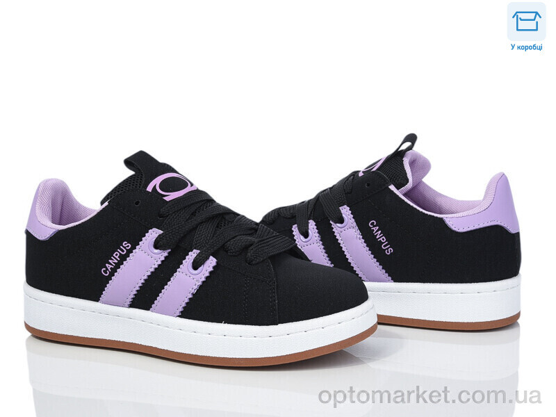 Купить Кросівки жіночі 166-6 Happy чорний, фото 1