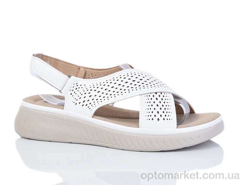 Купить Босоніжки жіночі 166-9 Baodaogongzhu білий, фото 1