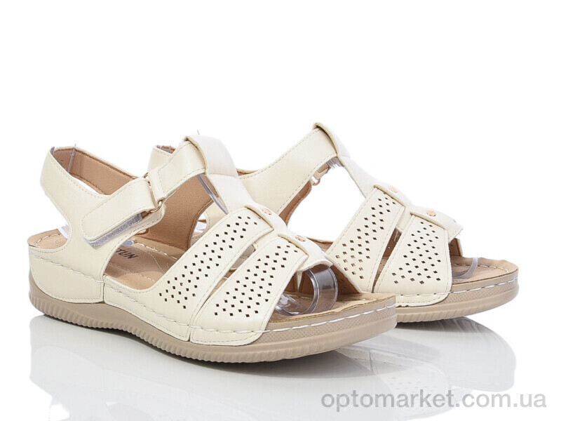 Купить Босоніжки жіночі 168-3 Nayasitun бежевий, фото 1