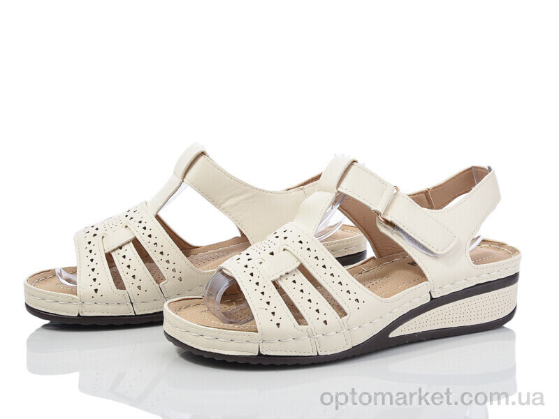 Купить Босоніжки жіночі 168-48 Nayasitun бежевий, фото 1