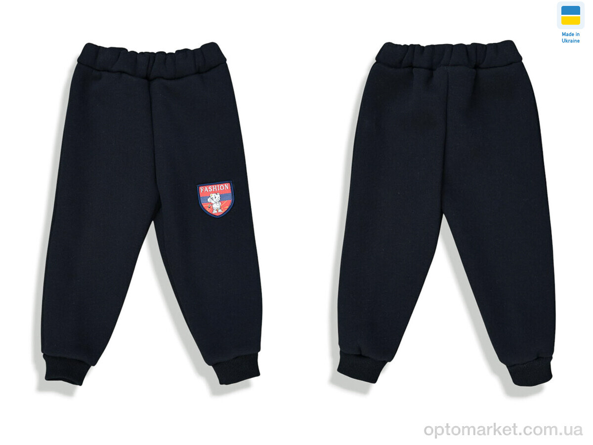 Купить Спортивні штаны дитячі 16826 navy Kir15 синій, фото 3