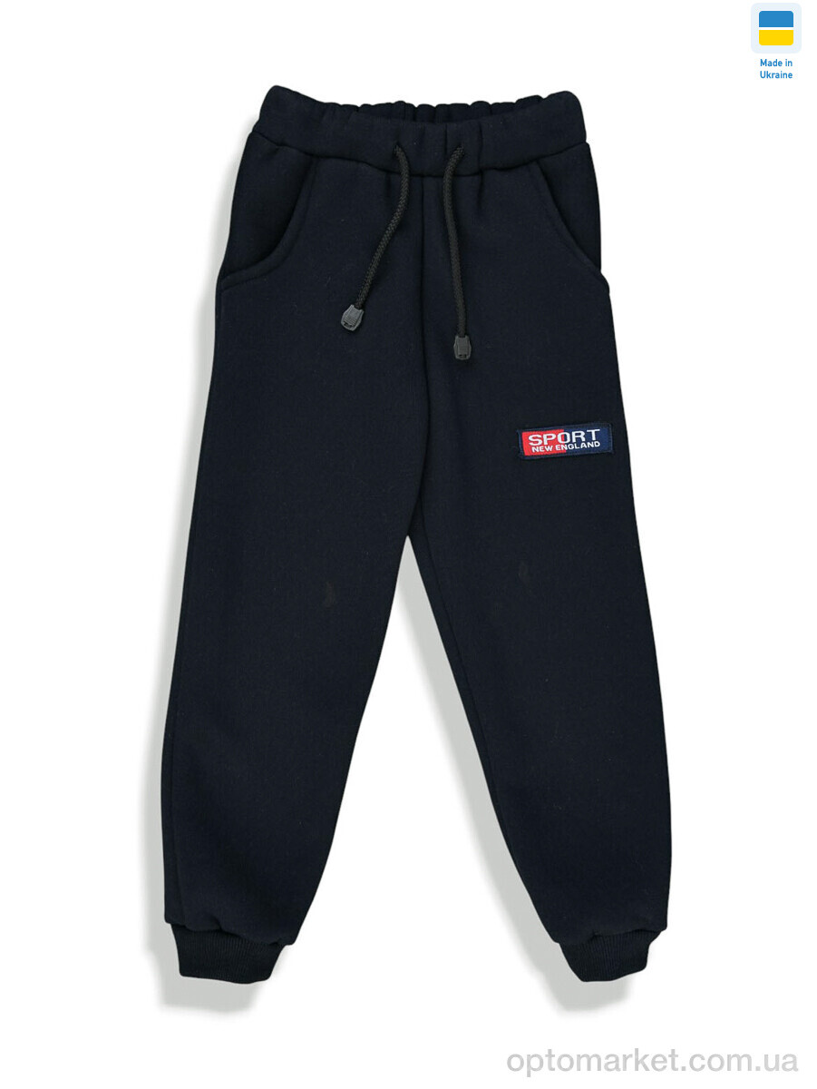 Купить Спортивні штаны дитячі 16832 navy Kir15 синій, фото 1