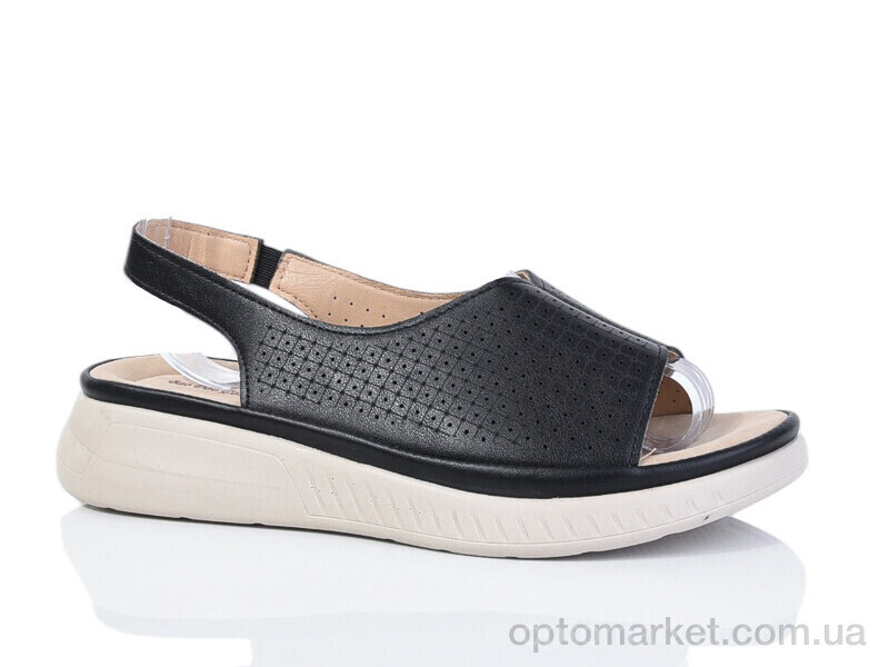 Купить Босоніжки жіночі 169-1 Baodaogongzhu чорний, фото 1