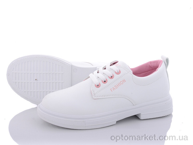 Купить Туфлі жіночі 169-13 white-pink Violeta only one білий, фото 1