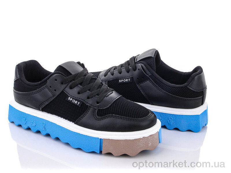 Купить Кросівки жіночі 169-20 black Violeta only one чорний, фото 1