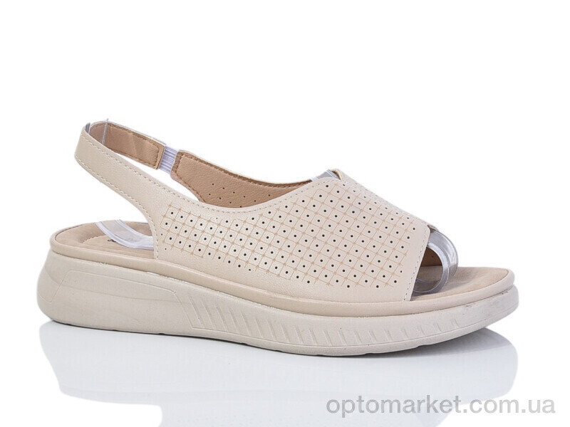 Купить Босоніжки жіночі 169-2 Baodaogongzhu бежевий, фото 1