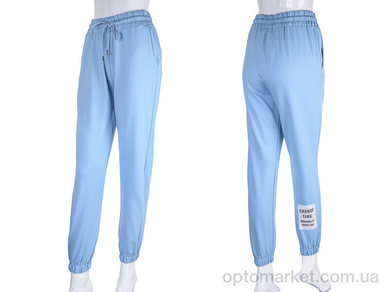 Купить Спортивні штани жіночі 17-0222-9 l.blue Join Life блакитний, фото 3
