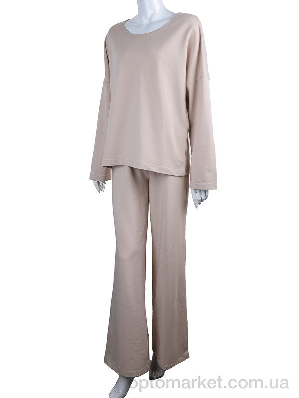 Купить Спортивний костюм жіночі 17-07 бежевий Di.Va бежевий, фото 1