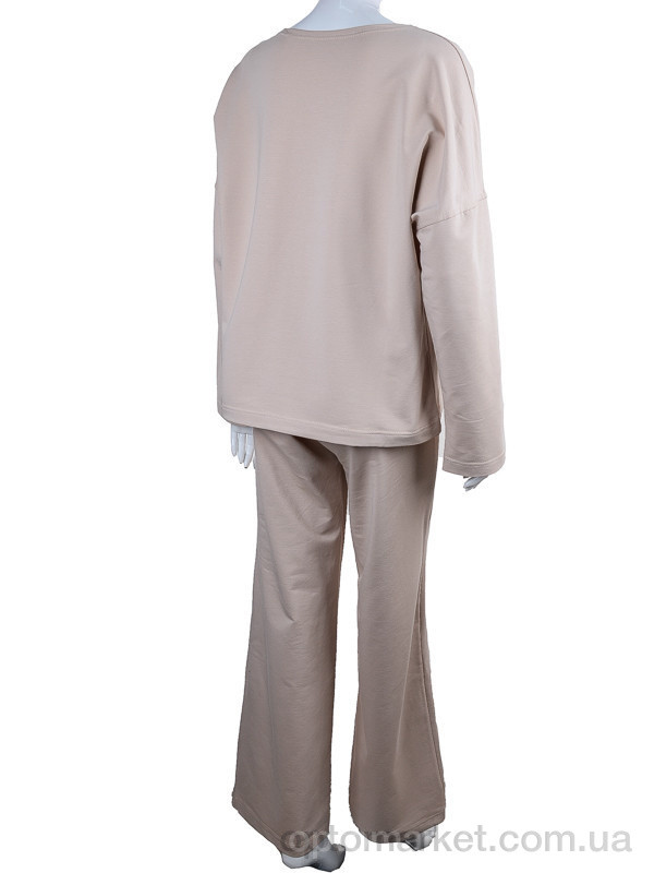 Купить Спортивний костюм жіночі 17-07 бежевий Di.Va бежевий, фото 2