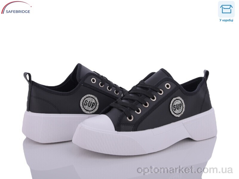 Купить Кеди жіночі 17-1 чорний Victoria чорний, фото 1