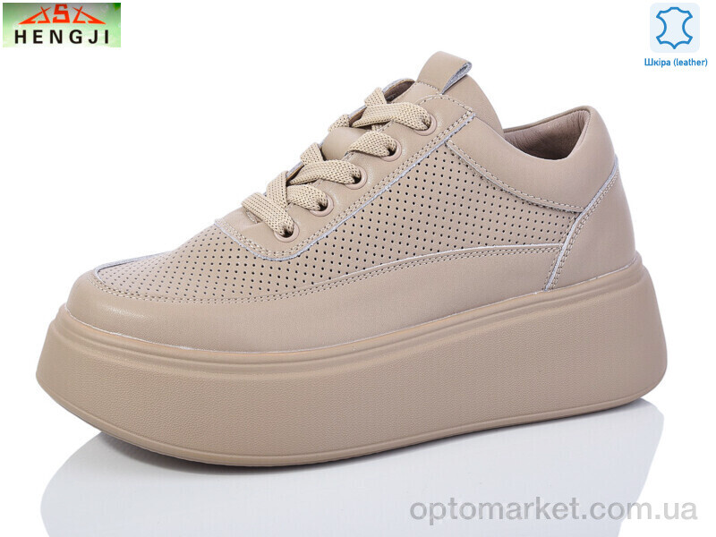 Купить Кросівки жіночі 17-2 Hengji бежевий, фото 1