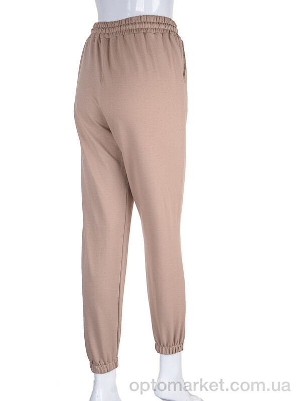 Купить Спортивні штани жіночі 17-8000-1 beige Tengo Mod бежевий, фото 2