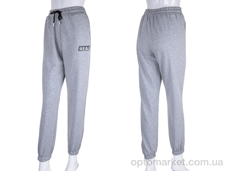 Купить Спортивні штани жіночі 17-8000-2 grey Tengo Mod сірий, фото 3