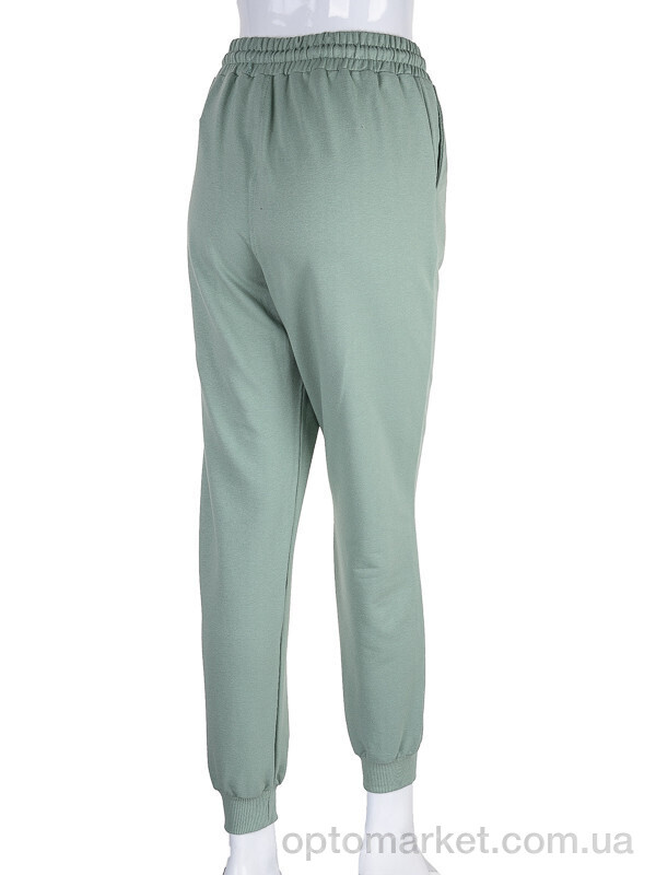 Купить Спортивні штани жіночі 17-8001-1 l.green Tengo Mod зелений, фото 2