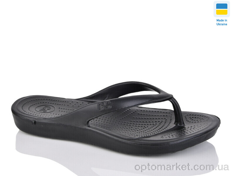 Купить Шльопанці жіночі 17 чорний Gipanis чорний, фото 1