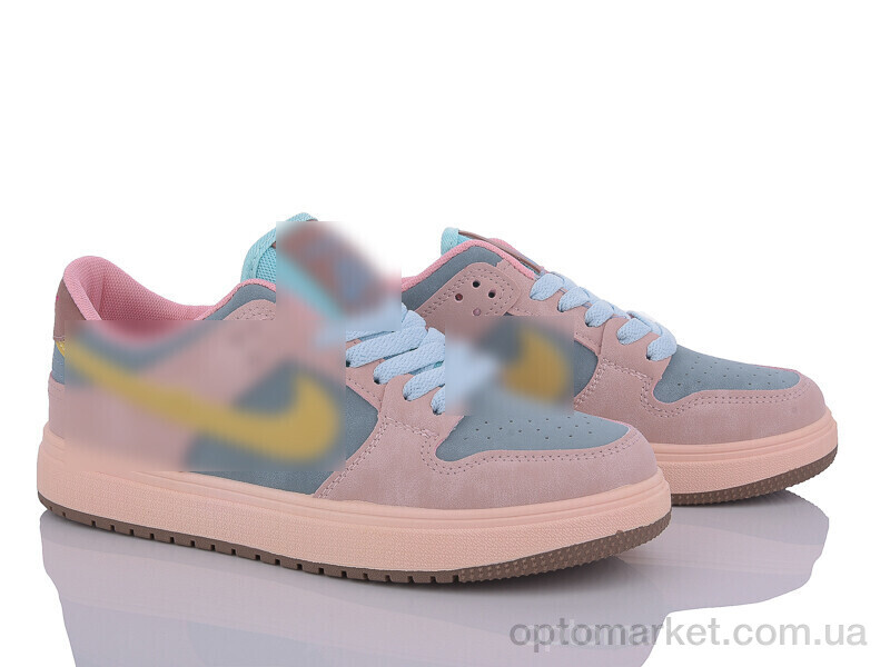 Купить Кросівки жіночі 170-22 blue-pink N.ke блакитний, фото 1