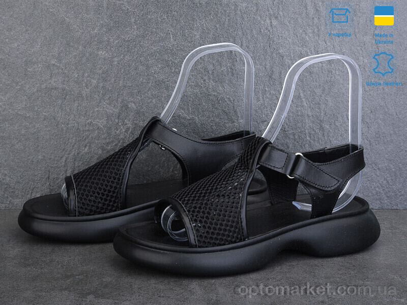 Купить Босоніжки жіночі 1701-2 Ailinda чорний, фото 2