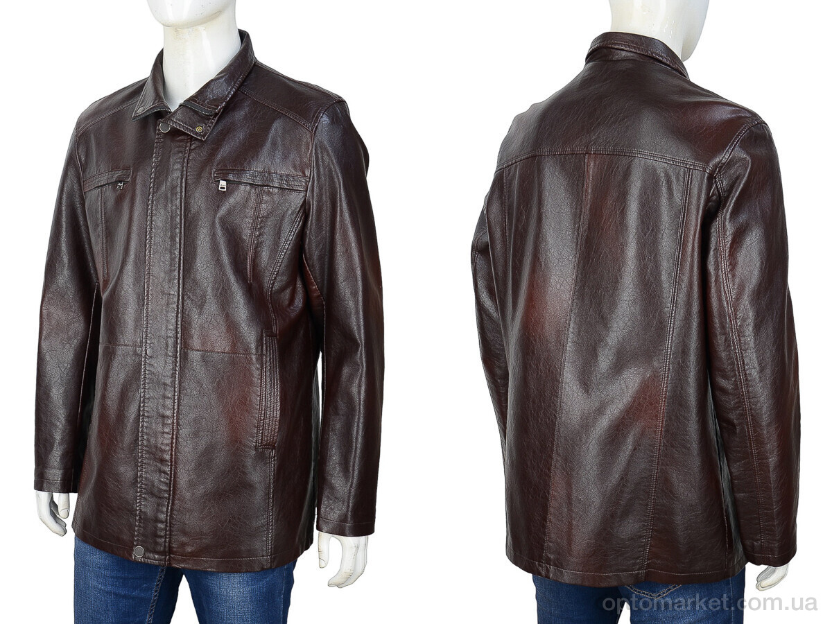 Купить Куртка чоловічі 1703D (08081) brown Rhinoceros коричневий, фото 3