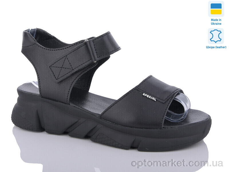 Купить Босоніжки жіночі 1704-1 чорний Sali чорний, фото 1