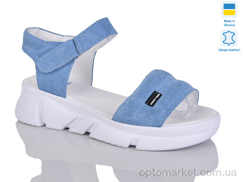 Купить Босоніжки жіночі 1708-1 блакитний з. Sali блакитний, фото 1