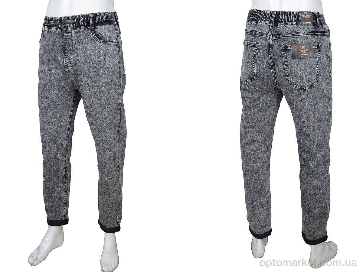 Купить Джинси чоловічі 1708 Dabro сірий, фото 3
