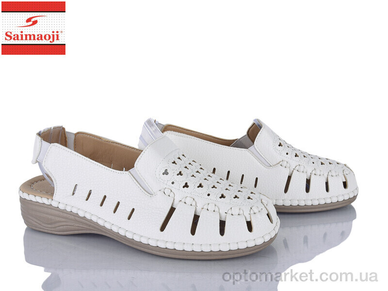 Купить Туфлі жіночі 171-2 Saimaoji білий, фото 1