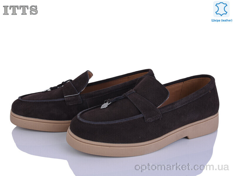Купить Туфлі жіночі 171-4 ITTS коричневий, фото 1