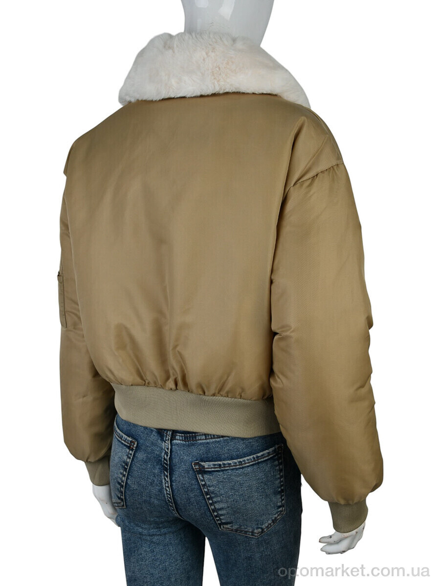 Купить Куртка жіночі 17115 (12047) d.beige Tumassi коричневий, фото 2