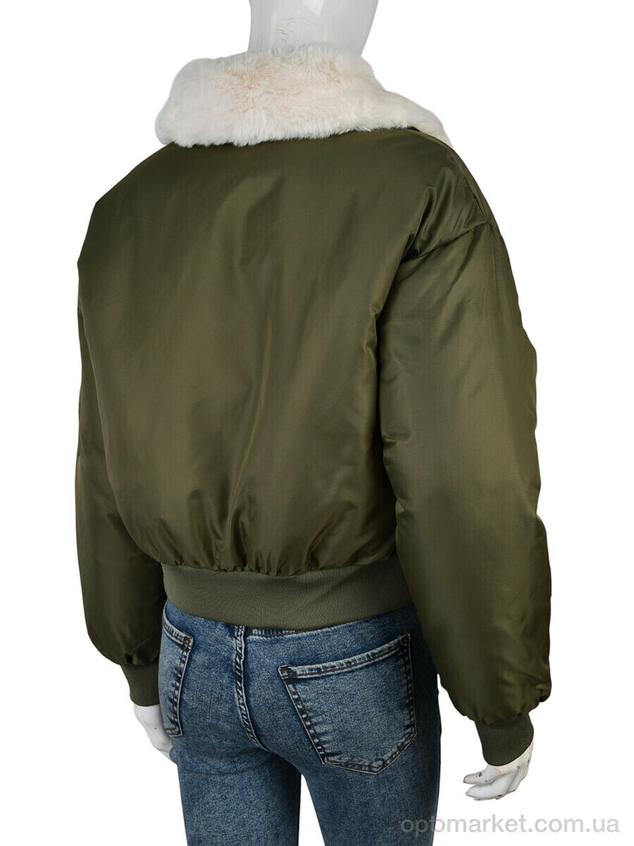 Купить Куртка жіночі 17115 (12047) khaki Лили хакі, фото 2