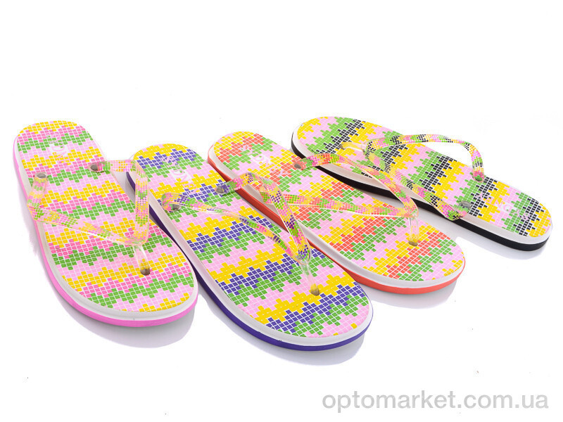 Купить Шльопанці жіночі 1712-W3 mix Sydney мікс, фото 1