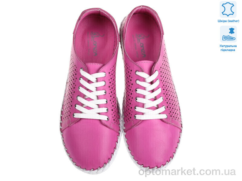 Купить Кросівки жіночі 171524 Lonza рожевий, фото 3