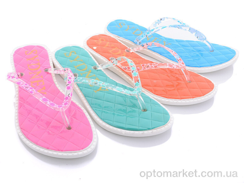 Купить Шльопанці жіночі 1716-2 mix Sydney мікс, фото 1