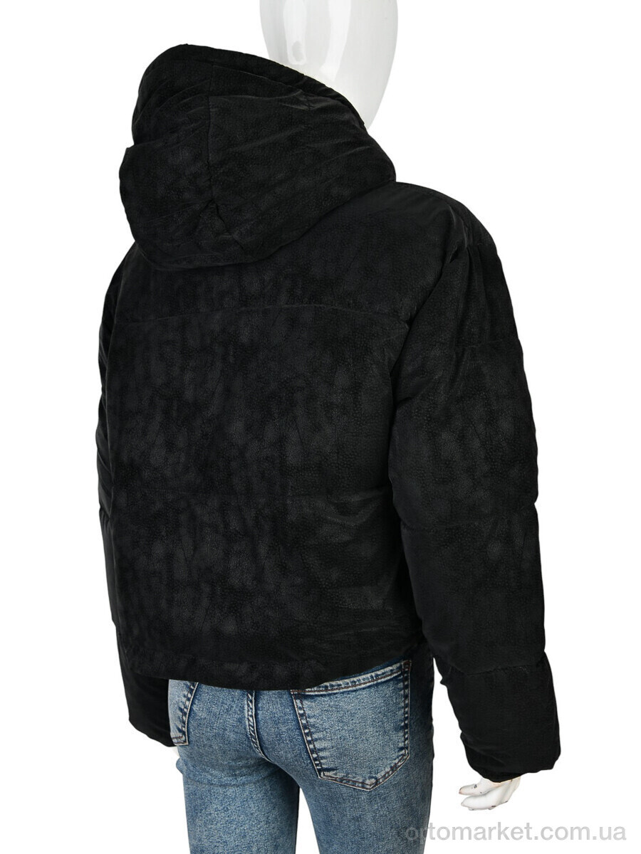 Купить Куртка жіночі 17189 (12049) black Tumassi чорний, фото 2